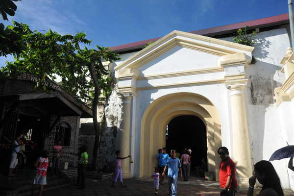 North side entrance, St. William Cathedral, Laoag