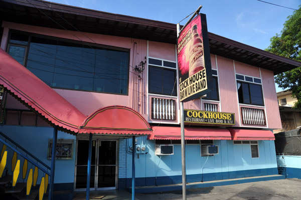 The Cock House, a large bar with live music, Castro Ave, Laoag