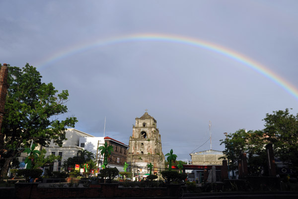 Rainbow over Laoag City