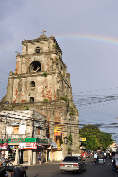 Rainbow with the Sinking Bell Tower, Laoag