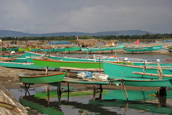Fishing fleet of La Paz village