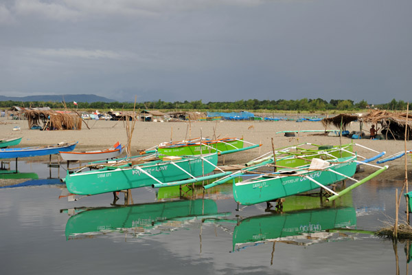 Fishing boats, La Paz (Laoag)