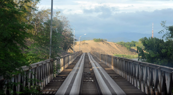 Bridge to La Paz built when Dennis' great grandfather was mayor of Laoag