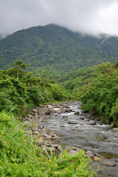 River below Kabigan Falls