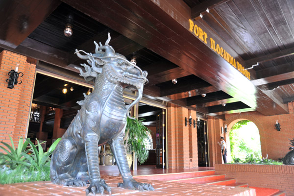 Main entrance to the Fort Ilocandia Resort
