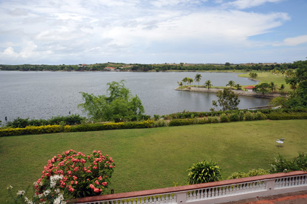View of Paoay Lake from Malacaang of the North