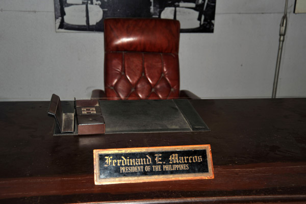 Desk of President Ferdinand E. Marcos, Marcos Museum, Batac