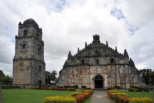 The parish of Paoay was founded by the Augustinians in 1593