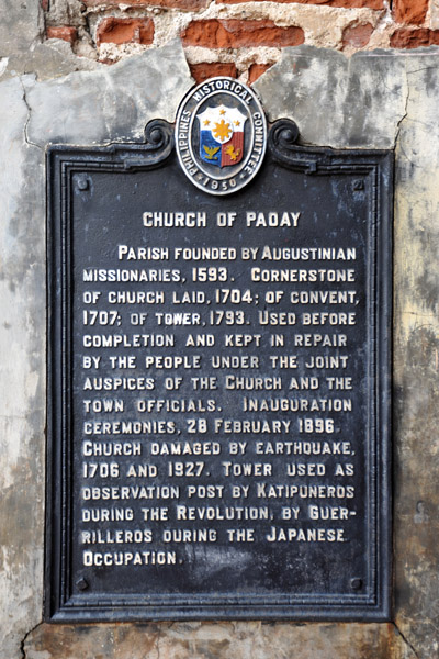 History of Church of Paoay