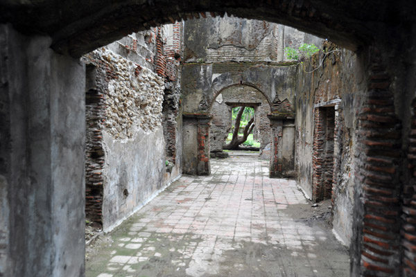 Ruins across from the Paoay Church