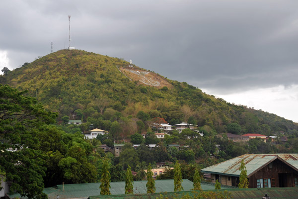 Agila, the large hill behind the Culion Town