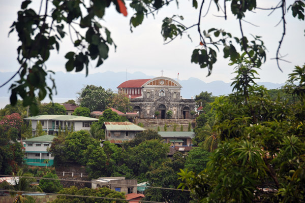 The church of Culion on a small hill above town