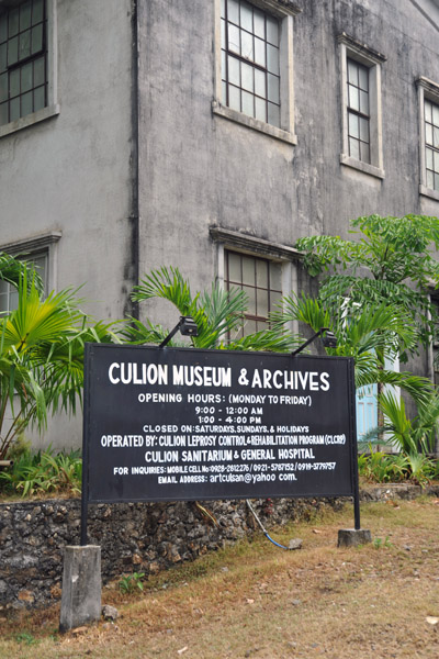 Culion Museum & Archives (M-F)