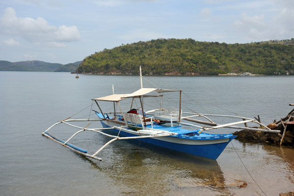 The banca boat we took from Coron to Culion