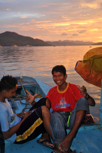 One of Seadive's boat boys