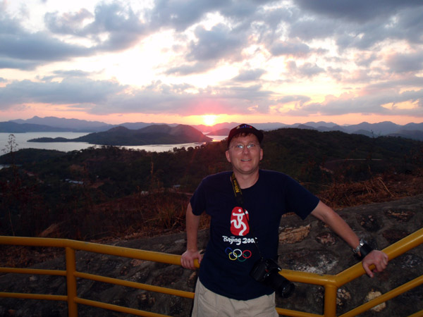 Sunset from Mount Tapas