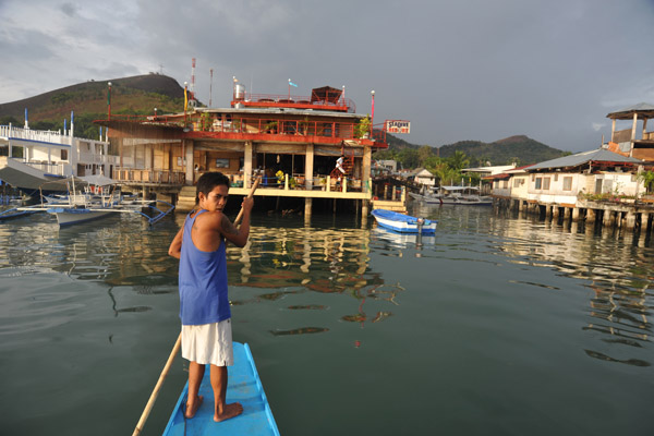 Arriving in the late afternoon back at Sea Dive in Coron Town