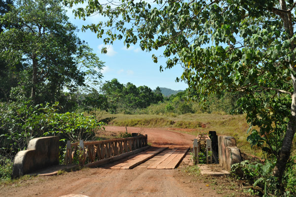 A bridge on the Busuanga Airport Road