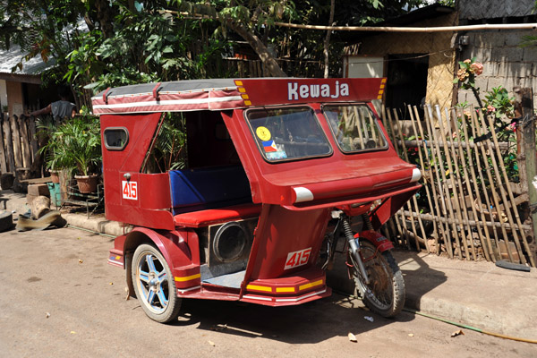 Tricycle - the local taxis in Coron