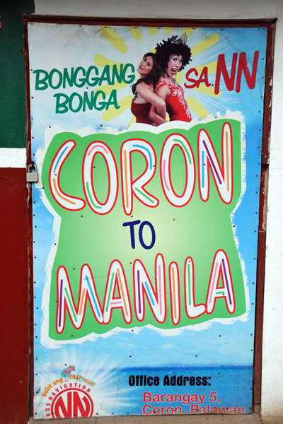 Ros Navigation Coron to Manila