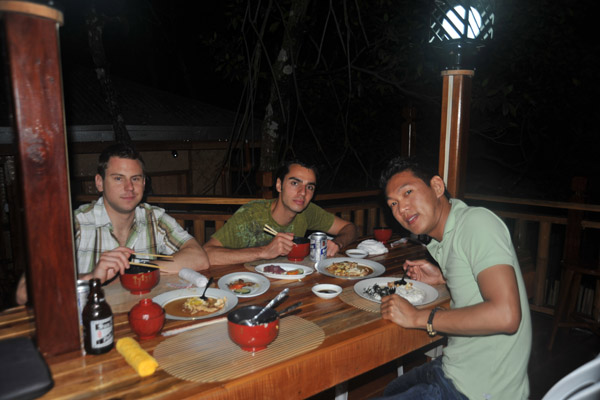 Japanese dinner at Amphibi-ko in Coron