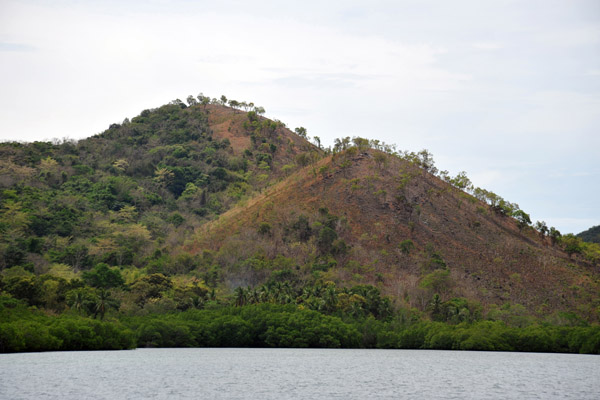 Signs of deforestation on Uson Island, Calamianes