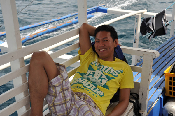 It's around 90 minutes by boat from Coron Town to the major wrecks around Tangat and Lusong Islands