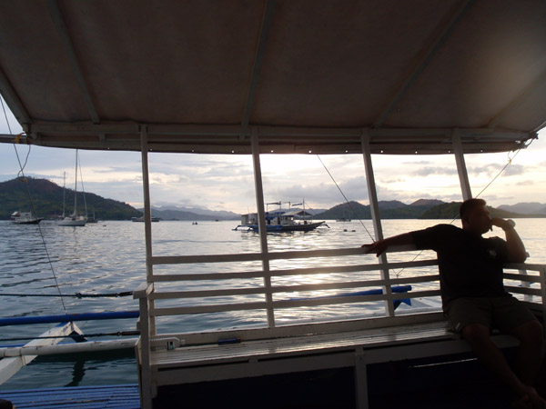 Back at Coron Town after the second day of wreck diving