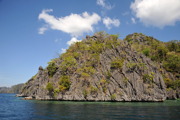 Rocky cliffs of Coron Island