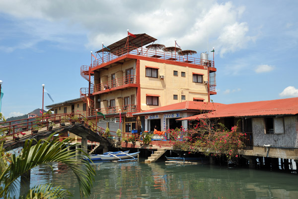 Seadive Resort is the largest of the dive operators in Coron Town