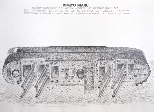 Kogyo Maru - auxiliary cargo ship of the Imperial Japanese Navy