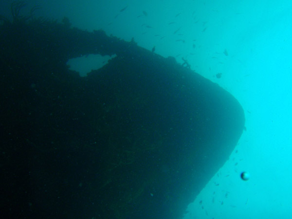 Bow of the East Tangat Gunboat