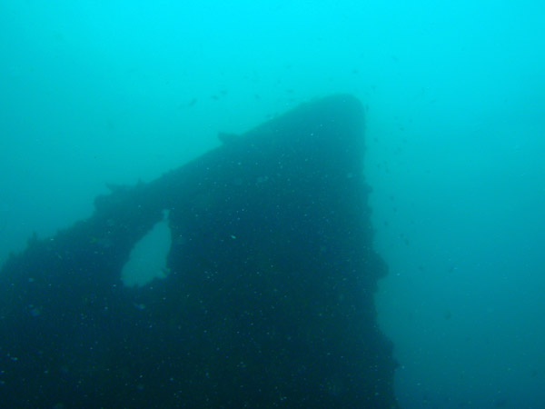 Bow of the East Tangat Gunboat