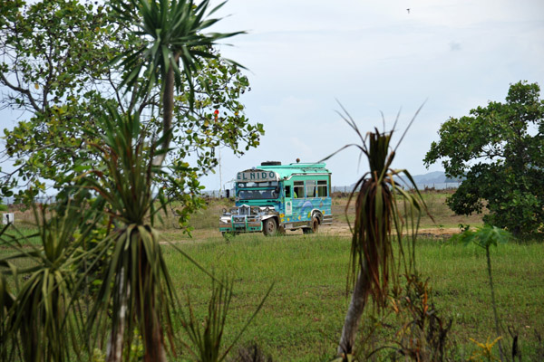 El Nido Resorts jeepney arriving