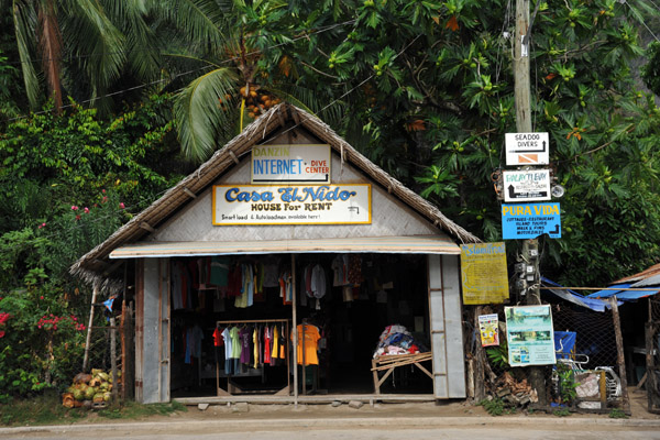 Tourist shop, El Nido