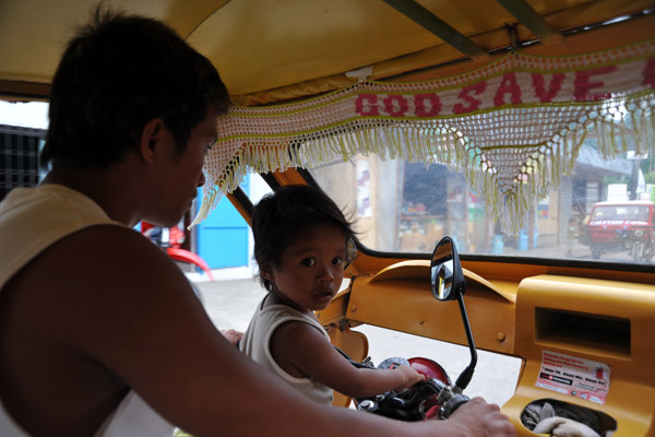 From El Nido, we took a tricycle to Corong-Corong, a short ride south