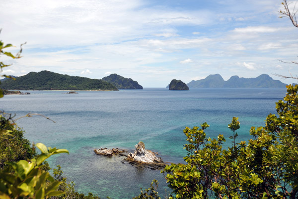 View north from Snake Island