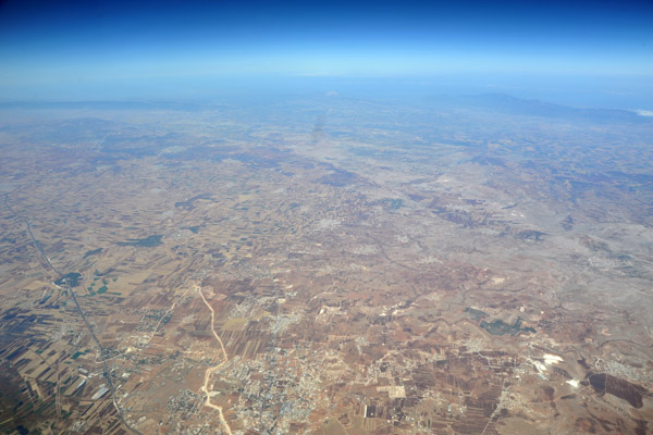 Northwestern Syria looking NW from Aleppo