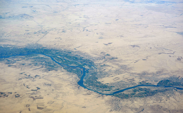 Tigris River 60 km south of Mosul, Iraq
