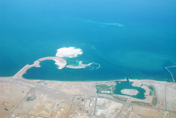 Al Marjan Island and Al Hamra Village, Ras al Khaimah, UAE