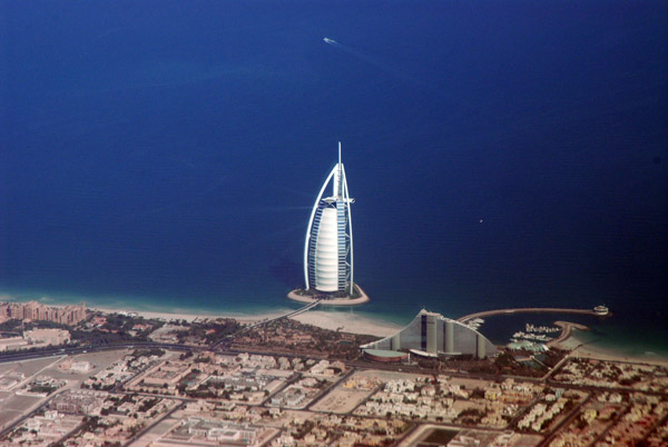 Burj al Arab and Jumeirah Beach Hotel