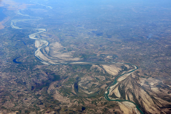 Indus River, Sindh Province, near Sujawal, Pakistan