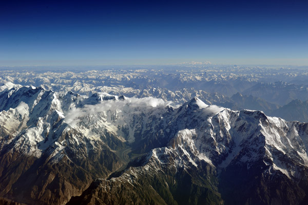 Approaching the point to commit to crossing the Himalaya into China, 30 nm north of Gilgit