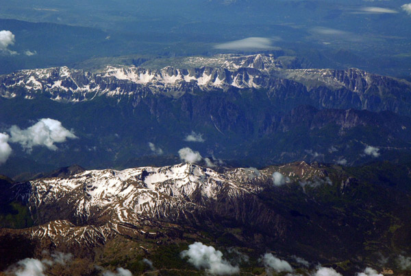 The mountains of southeastern Albania
