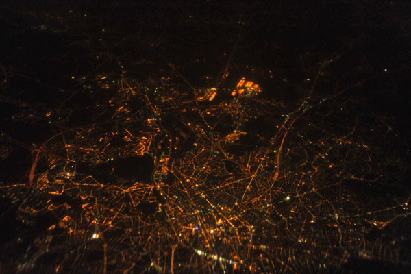 Brussels, Belgium - at night