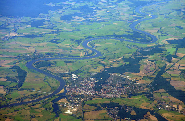 Elbe River, Wittenberge (Brandenburg) Germany