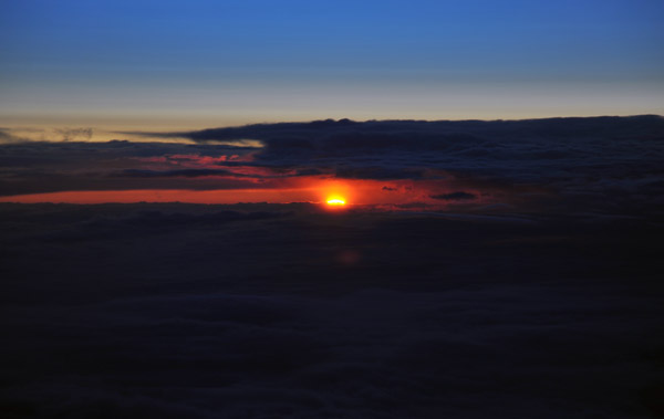 Sunrise, North Atlantic