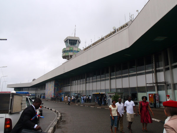 Back at Lagos Airport