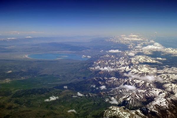Mono Lake and the Sierras, California