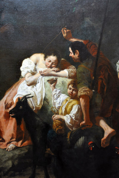 Sleeping Shepherdess, Domenico Maggiotto